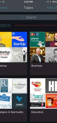 Podbean screenshot 1