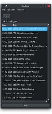 Kodkast screenshot 3