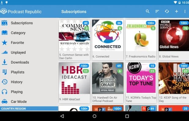 Podcast Republic screenshot